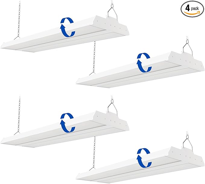 JTT LED Linear Shop Lights 200/150/100W, 30000LM 360° Adjustable Led High Bay by JTT