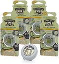 Yankee Candle Car Freshener Smart-Scent Vent Clips, 4-PACK (Sage & Citrus)