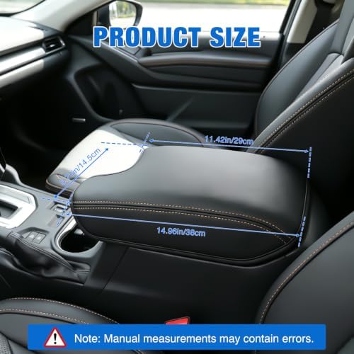 Nilight Center Console Cover for Subaru Crosstrek Impreza 2017-2023 Armrest