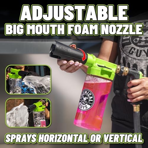 Chemical Guys, TORQ Foam Blaster 6 Cannon, Garden Hose Attachment for Cars