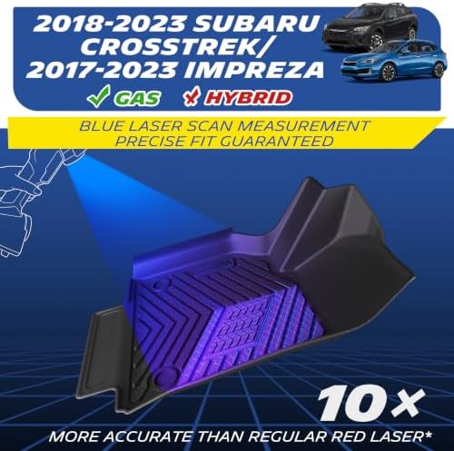 Michelin Vehicle Mats for 2018-2023 Subaru Crosstrek/2017-2023 Impreza