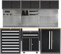 JZD Metal Garage Tool Cabinet Set System by JZD