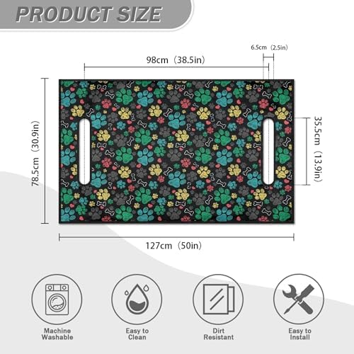 Yewattles Golf Cart Seat Cover Portable Club Car Seat Towel Universal Fit 2-Seat Golf Cart - Image 5