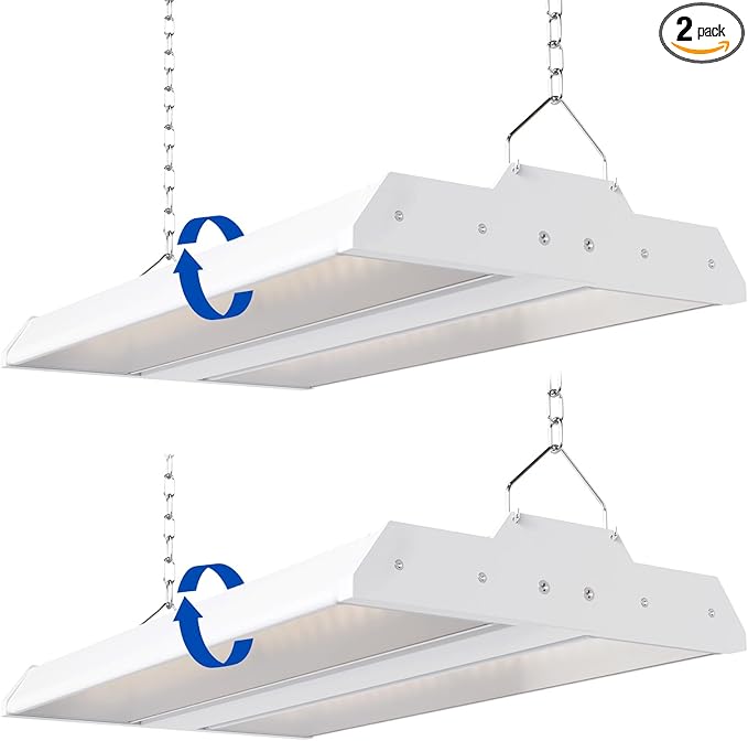 JTT LED Linear High Bay Light, 5000K Daylight 150W 21000LM Shop Light by JTT