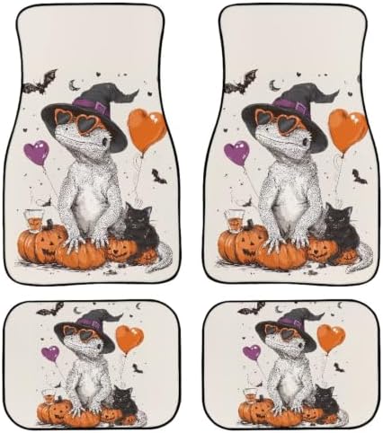 Halloween Decor Car Floor Mats Set of 4