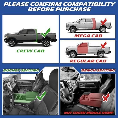 Michelin Vehicle Mats for 2019-2026 Ram 2500/3500 Crew Cab Bucket Seat