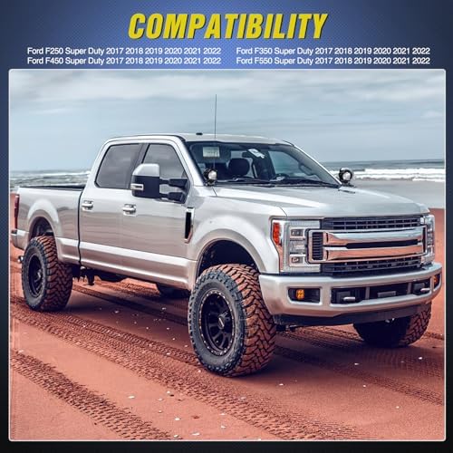 Nilight Ditch Light Brackets for Ford F-250 F-350 F-450 F-550 2017-2022