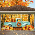 Fall Thanksgiving Garage Door Cover Decorations Banner Backdrop 7x16ft by Unknown