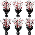 Red and Black Birthday Party Centerpieces Table Decorations Burst by YinNorth