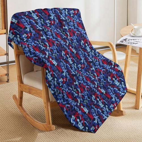 Socira Funny Blanket Throw Blanket Funny Gifts for Women Men Soft Sofa Throws for Travel Camping Bed Home Decor Car Birthday Gift 60"*80"（150 * 200cm） - Image 4