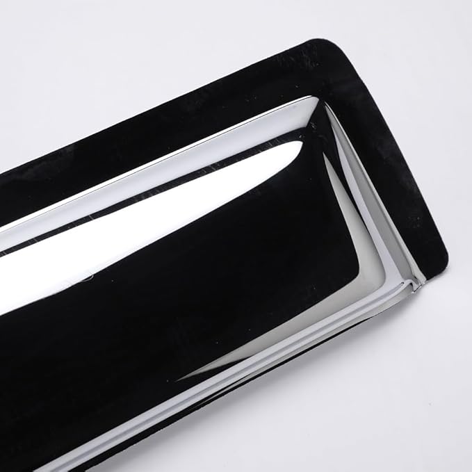 94167Y Chrome Side Window Visor Wind Vent Deflector - Image 4