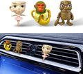 GENANY 3D Resin 3Pcs Meme Car Air Freshener Clip, Hand Painted Food Meme