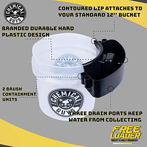 Chemical Guys, Freeloader Bucket Dolly & Detailing Supply Organizer, Black