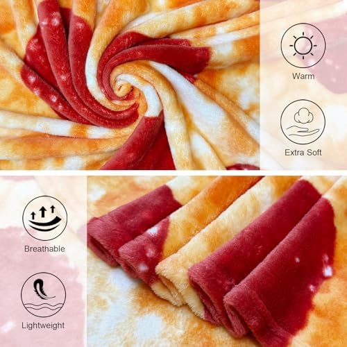 moonysweet Pizza Blanket for Adult and Kids Novelty Food Blanket 71 inches Adult Size Funny Realistic Throw Blanket 2.1 Fuzzy Fleece Blanket Flannel Teenage Boys and Girls - Image 5