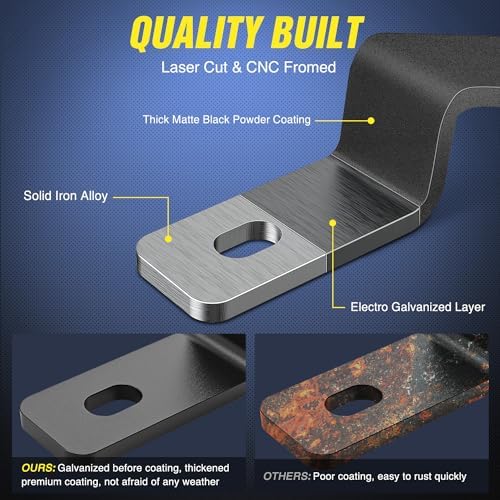 Nilight Ditch Light Brackets for Chevy Colorado 2015-2022, GMC Canyon 15-21