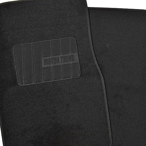 Motor Trend FatRug Premium Carpet Car Floor Mats - Thick Robust Auto Gear, Universal Fit for Your Car Truck or SUV, Black