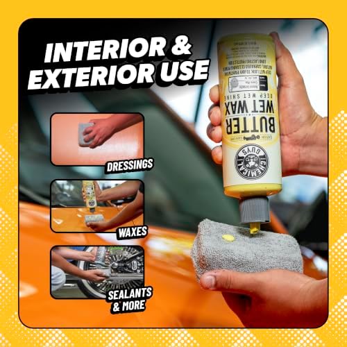 Chemical Guys, Foam Applicator Pads for Wax, Sealant & Dressing, Gray, 6 Pk