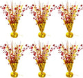 Red and Gold Party Decoration Thanksgiving Fall Table Centerpiece by YinNorth