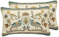 patdrea French Vintage Rectangular Throw Pillow Cover,12"x20",Set of 2 by patdrea