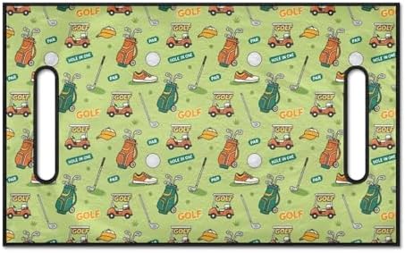 Yewattles Golf Cart Seat Cover Portable Club Car Seat Towel Universal Fit 2-Seat Golf Cart - Image 2