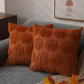 DFXSZ Fall Pillow Covers 26x26 2Pcs Rust Pumpkin Fall Decorations for Home by DFXSZ