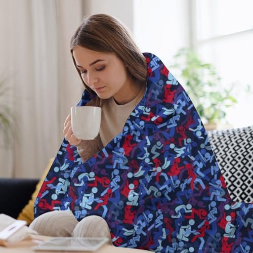 Socira Funny Blanket Throw Blanket Funny Gifts for Women Men Soft Sofa Throws for Travel Camping Bed Home Decor Car Birthday Gift 60"*80"（150 * 200cm） - Image 5