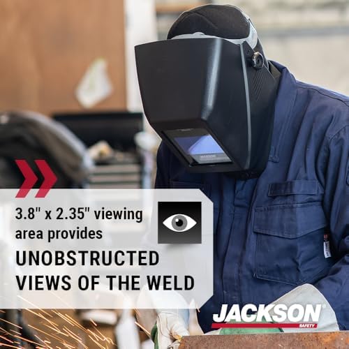 Jackson Safety NexGen Auto Darkening Welding Helmet - ADF Hood - ANSI Z87.1 - Image 5