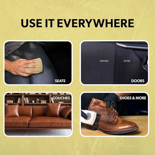 Chemical Guys, 9-Piece Leather Cleaner & Conditioner Kit for Car Interiors