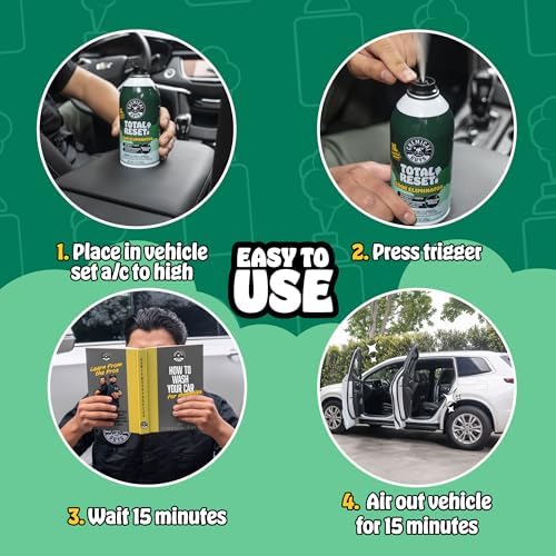 Chemical Guys, Odor Neutralizing Fogger 3 Pack, New Car Smell, 3 oz