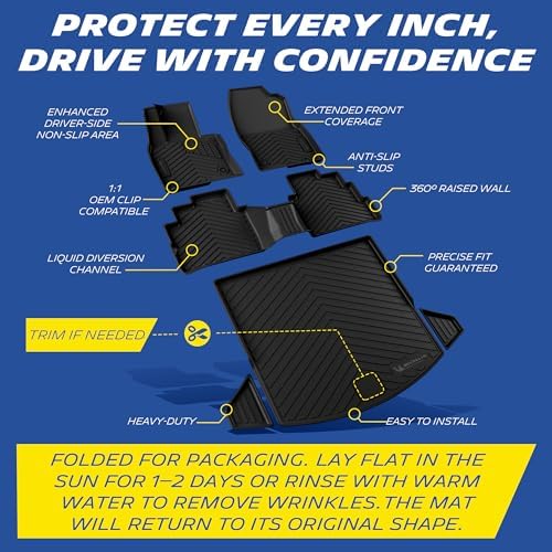 Michelin Vehicle Mats for 2017-2025 Mazda CX-5 (4 Piece)
