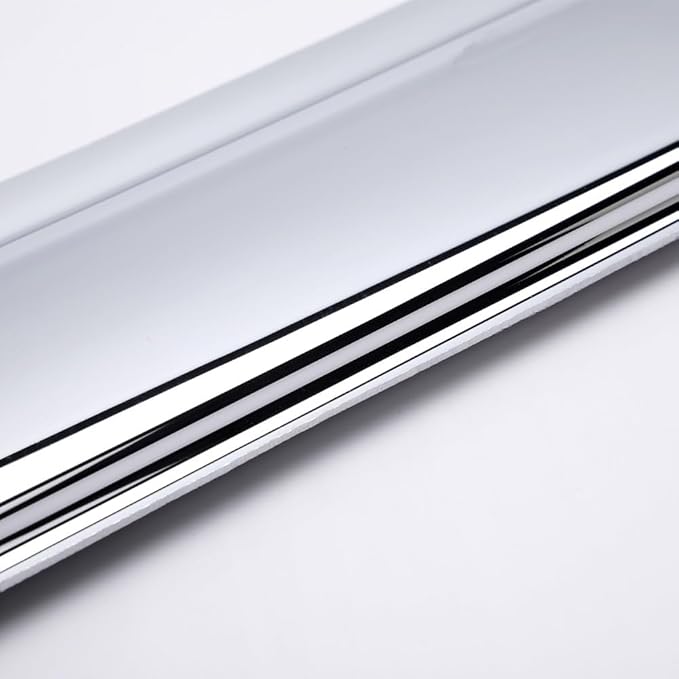 94966Y Chrome Side Window Visor Wind Vent Deflector, Chevy Suburban 1500 - Image 6