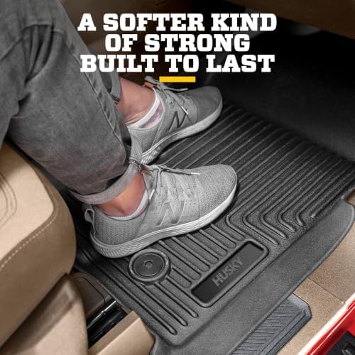 Husky Liners Weatherbeater Floor Mats | Fits 2015-2026 Ford Mustang | Front & 2nd Row, 3-pc Black - 99371