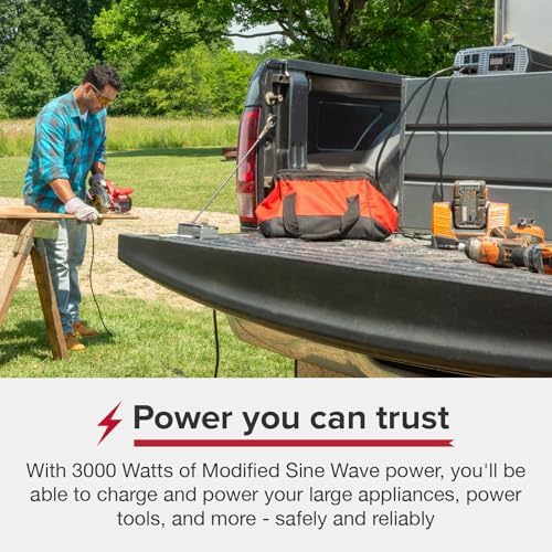 Cobra PRO 3000W Professional Grade Power Inverter, Portable - Image 2