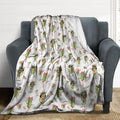 Socira Cucumbers Funny Pickle Blanket Throw Blanket Cucumbers Funny Pickle Gifts for Women Men Soft Sofa Throws for Travel Camping Bed Home Decor Car Birthday Gift 40"*50" （100 * 130cm） by Socira