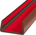 Rubber Edge Trim, Flexible Self-Adhesive U Shaped Peel and Stick Edge Banding by YANRUIPRO