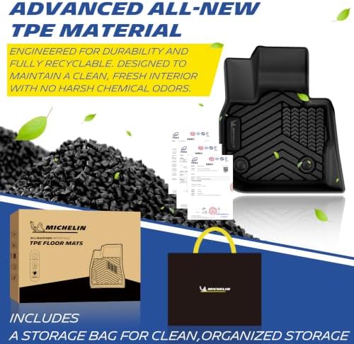 Michelin Vehicle Mats for 2018-2024 BMW X3 (4 Piece)