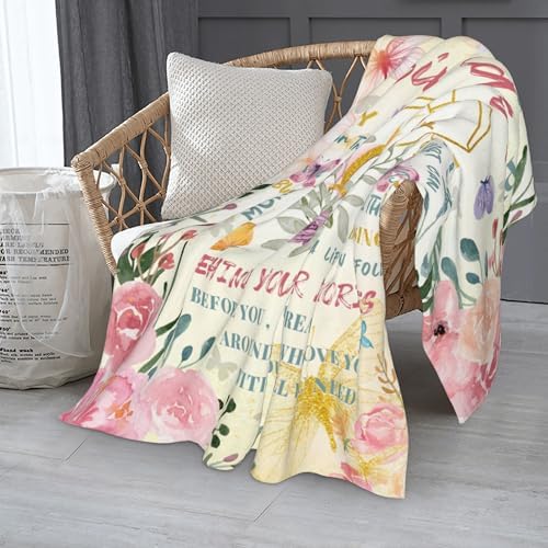Birthday Gifts for Women, Womens Birthday Gifts Ideas Birthday Decorations Blanket Birthday Gifts for Mom/Her/Girl/Sister/Wife Happy Birthday Gift for Women Unique Throw Blanket 60"*80" - Image 3