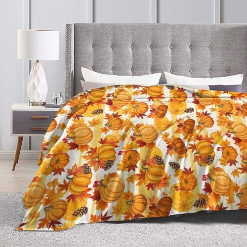 Socira Thanksgiving Turkey Blanket Throw Blanket Gifts for Women Men Soft Sofa Throws Travel Camping Bed Home Car 80"X60" Large - Image 3