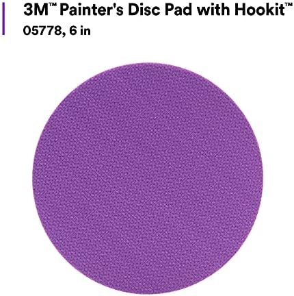 3M Hookit Painter's Abrasive Disc Back-up Pad, 05778, 6 in - Image 3