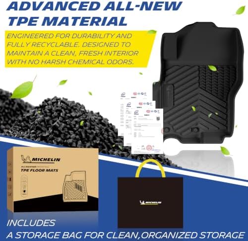 Michelin Vehicle Mats for 2022-2026 Nissan Frontier Crew Cab