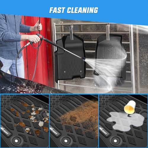 Nilight Floor Mat for Chevy Silverado GMC Sierra 1500 Crew Cab 2019-2026