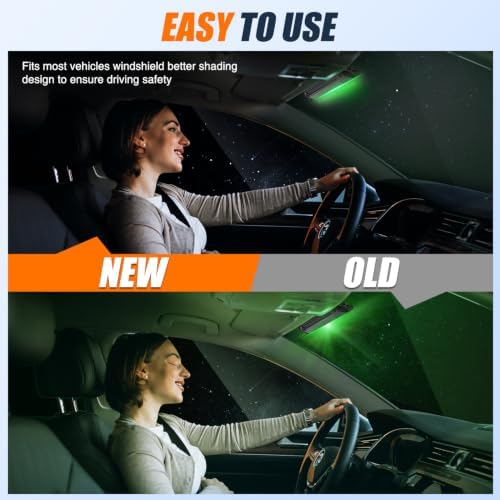 Nilight 16LED Green White Dash Strobe Light Cigarette Lighter Plug
