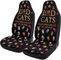 GENANY Fantasy Ring Symbols Car Seat Covers, 2-Piece Front Seat Set