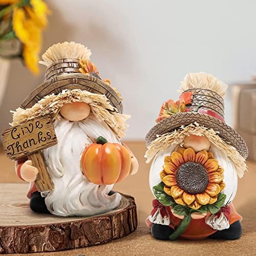 Hodao 2pcs Thanksgiving Gnomes Decor, Fall Decorations for Home - Image 5