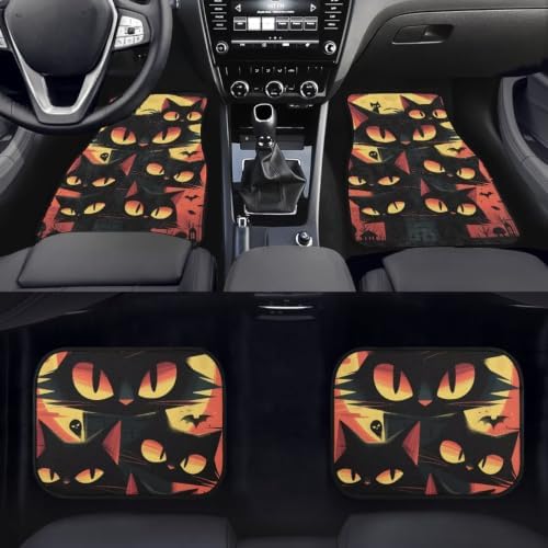 Halloween Floor Mats All Weather Car 1st & 2nd Floor Mats