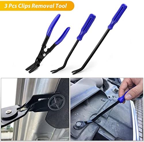 GOOACC 200Pcs Auto Trim Removal Tool and Push Pin Retainer Clip Set - Image 3