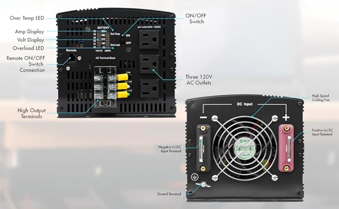 Wagan EL3742 3000 Watt Power Inverter - Image 2
