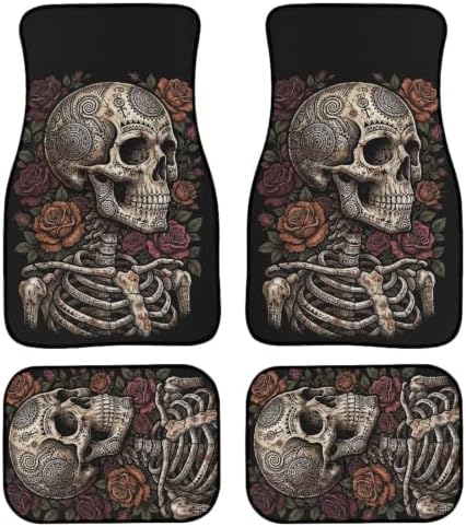 Roses Car Floor Mats Set of 4