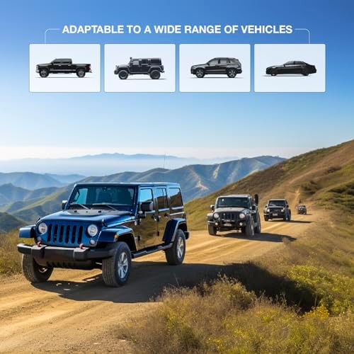 VIAIR 450P/45043 Automatic Portable Compressor, Tire Inflator Kit, Air Compressor for Truck, Jeep, SUV, and Car Tires, Portable Air Pump Kit, Car Accessories, 100% Duty Cycle, 150 PSI/1.80 CFM, Silver - Image 3