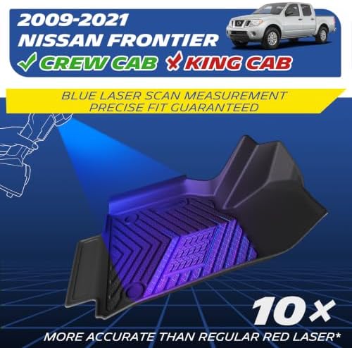 Michelin Vehicle Mats for 2009-2021 Nissan Frontier Crew Cab (3 Piece)